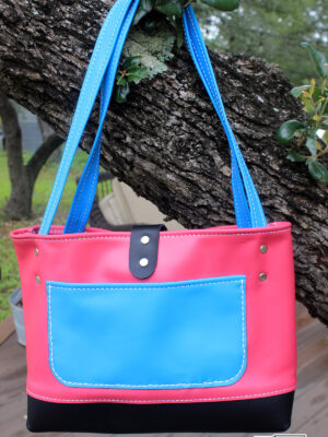 Tote Bag – Pink and Blue