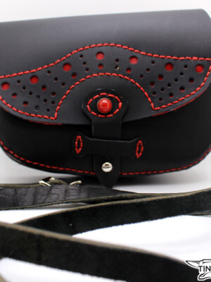 Black and Red “The Amy” Bag.