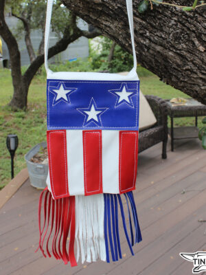 Patriotic Fringe Bag